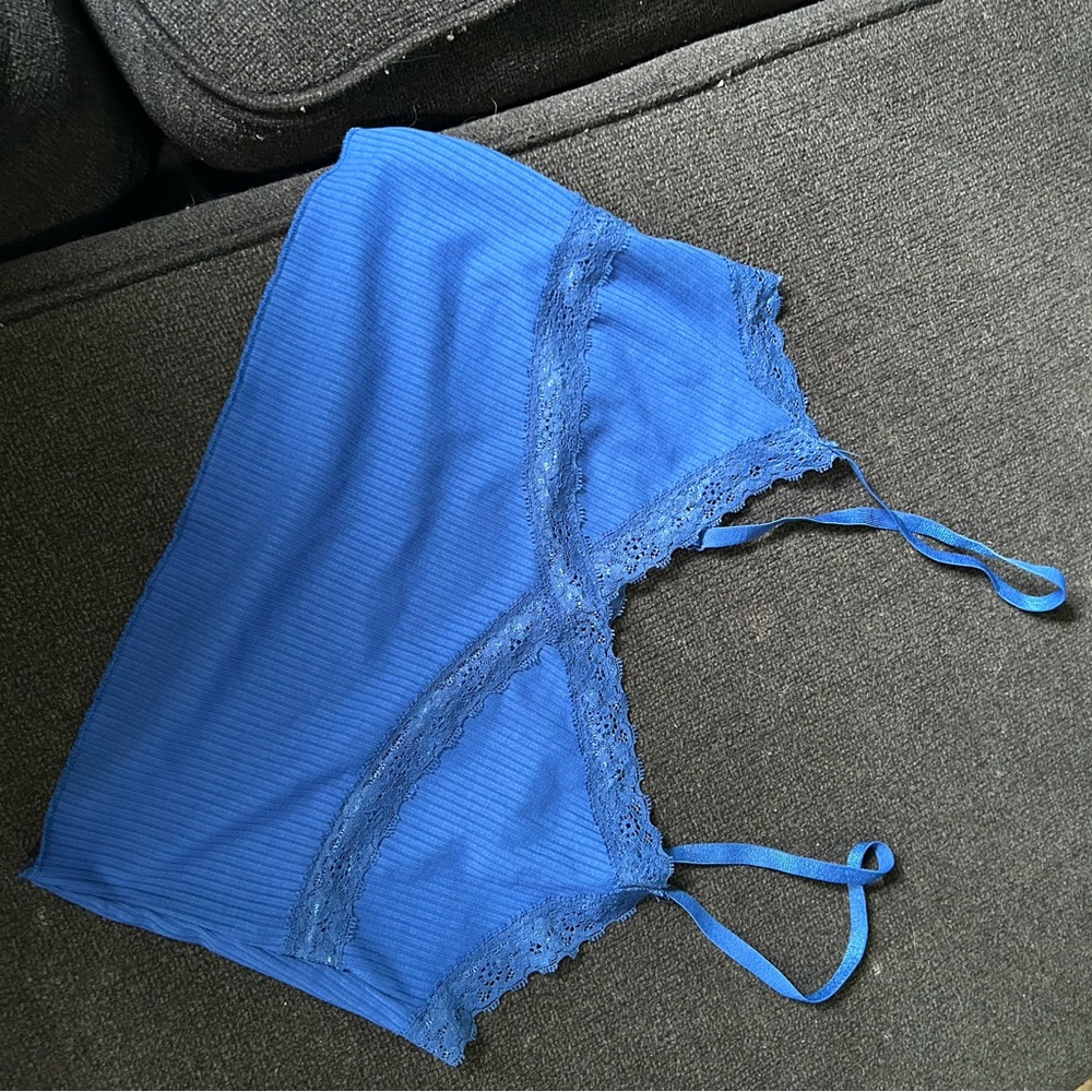 SHEIN Vibrant Blue Camisole